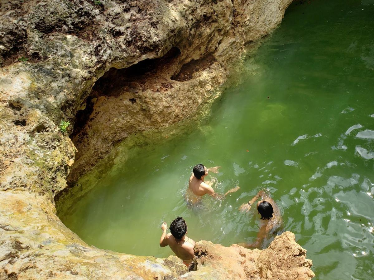 Aldea Maya-Ha Cabanas Con Cenotes Puerto Morelos Exterior photo